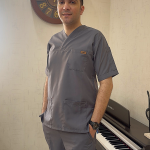 اسکراب مردانه طوسی لوما